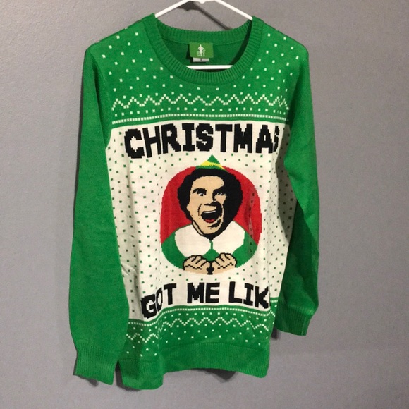 ELF Other - Men’s ELF Christmas Sweater sz S NWT